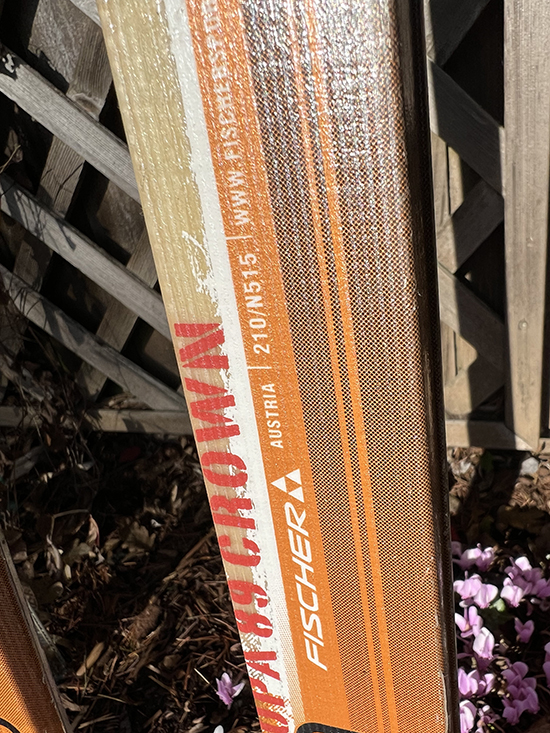 Fischer cross-country skis